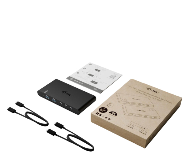 i-tec KVM Docking Station HDMI 2xPD 100W - 1483969 - zdjęcie 2